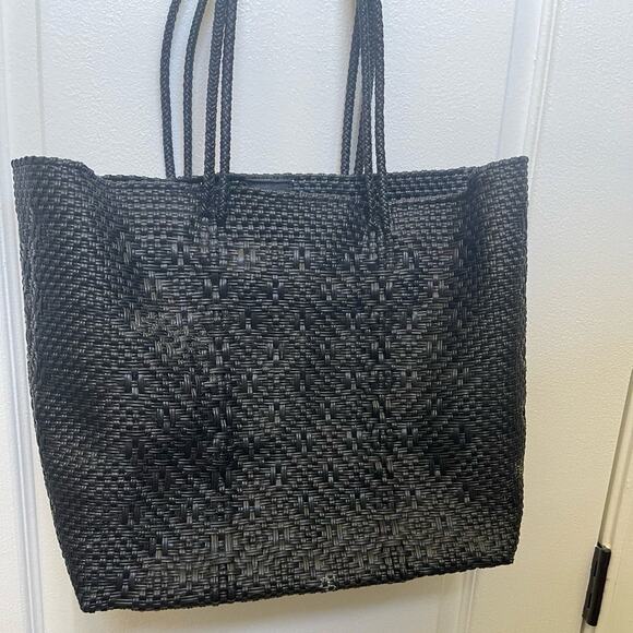 Tin Marin Tote Bag black weaved - Picture 9 of 13